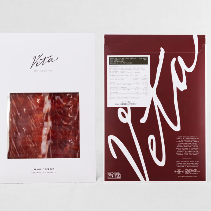 Jamón de Cebo Campo Ibérico 75% – Cortado a cuchillo